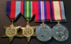 World War Two Set Of 4 Replica Medals - Full Size - In Presentation Box - Other & Unclassified