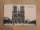 PARIS Cathédrale Notre-Dame De Paris Et La Place Du Parvis Animée CPA Carte Postale France - Notre Dame De Paris