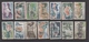 9AL937 Lot 112 Timbres MONUMENTS LIEUX Oblitérés Traces Charnieres 4 SCANS - Usati