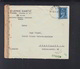 Croatia Cover Zagreb To Stuttgart 1944 Censor - Croatia