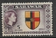 Sarawak, EIIR,  1957, £5, MN *, Toned - Sarawak (...-1963)