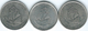 East Caribbean - Elizabeth II - 10 Cents - 1981 (KM13) 2004 (KM37) 2009 (KM37a) - East Caribbean States