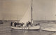 CARTE PHOTO  à Identifier  Voilier Bateau De Pêche Immatriculation RO ROUEN Manche - A Identifier