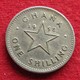 Ghana 1 One Shilling 1958 KM# 5 *V2  Gana - Ghana