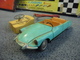 VINTAGE 1/24 ° FRANCE JOUETS CITROEN DS Bleu Vert Filoguidée - Autres & Non Classés