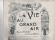 LA VIE AU GRAND AIR 25 02 1899 - AUTEUIL - ECOLE DE JOINVILLE - CHASSEURS ALPINS - JEU DE BOULES - BORDEAUX - Riviste - Ante 1900