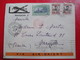 INDOCHINE- Divers Sur Lettre Par Avion Via Air-Orient - Cachet Rouge De Contrôle - 1931- Réunion Officiers Saïgon - Briefe U. Dokumente