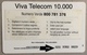 VIVA TELECOM L. 10.000 - Opérateurs Télécom