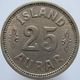 LaZooRo: Iceland 25 Aurar 1923 XF / UNC Scarce - Iceland