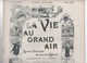 LA VIE AU GRAND AIR 04 03 1899 - LUTTE - COURSE DE LEVRIERS WATERLOO CUP - TENNIS NICE - SOCIETE EQUESTRE L'ETRIER - Revues Anciennes - Avant 1900