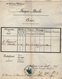 VP14.923 - MILITARIA - TOULOUSE 1855 - Avis De Passage De Troupes 8 ème Rgt D'Artillerie X VALENCE D'AGEN X St - MAIXENT - Documenti