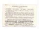 CHROMO GUERRE D'ABYSSINIE -   Les Abyssins Leur Costume Leurs Moeurs - -- Chocolat CARPENTIER - Thé ROYAL - - Other & Unclassified
