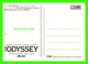 SÉRIES TV - THE ODYSSEY ON NBC - GO-CARD - - Séries TV