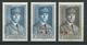 ALGERIE 1941/42 . N°s 168 , 169 Et 170 . Neufs * (MH) . - Unused Stamps