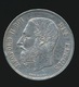 BELGIE LEOPOLD II  5 FRANC  1872    TOP KWALITEIT  2 SCANS - 5 Francs