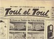 N°18 Et N°35 TOUT Et TOUT  Caricature Et Rire 12 Avril Et 9 Aout 1940 ( 2 Scans ) - Autres & Non Classés