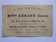 B0068f - Chromo A LA NAVETTE - CHASSE RESERVEE - MERCERIE Mmes GERARD Soeurs 53 Rue Sainte-Catherine BORDEAUX - Autres & Non Classés