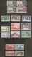 GIBRALTAR 1935 - 1950 COMMEMORATIVE SETS INCLUDING 1935 SILVER JUBILEE AND 1949 UPU MOUNTED MINT Cat £47+ - Gibraltar