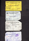 BHUTAN 11x Bus Tickets (used) Phuentsholing / Trashigang / Dagapela To Thimphu,Thimphu To Phuentsholing &Gelephu BHOUTAN - Wereld