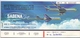 Biljet Billet Ticket - Vliegtuig Avion - Sabena - Las Palmas  Madrid - Brussel -Tenerife - 1964 - Europa