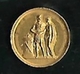 PREMIER EMPIRE Médaille OR 15mm, Mariage De Napoléon Ier Et De Marie-Louise, état Superbe - Royaux / De Noblesse
