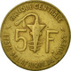 Monnaie, West African States, 5 Francs, 1970, Paris, TB+ - Ivory Coast