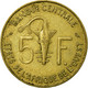 Monnaie, West African States, 5 Francs, 1971, Paris, TTB - Côte-d'Ivoire