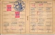 CARNET INDIVIDUEL  SOLDE INDEMNITES... - TIMBRES FM-   424eme C.R.D.LE COMMANDANT -  1956 -  126E RI LA BRACONNE 16 - Documenten