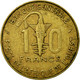 Monnaie, West African States, 10 Francs, 1979, Paris, TB+ - Costa D'Avorio