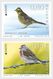 Luxemburg 2019  EUROPA NATIONAL BIRDS  EUROPA NATIONALE VOGELS   SET VAN 2                             Postfris/mnh/neuf - Ongebruikt