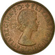 Monnaie, Grande-Bretagne, Elizabeth II, Penny, 1961, TB+, Bronze, KM:897 - D. 1 Penny