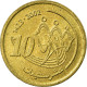 Monnaie, Maroc, Mohammed VI, 10 Santimat, 2002, Paris, TB+, Aluminum-Bronze - Maroc