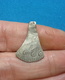 Superb Silver Pendant Amulet - Axe - Archéologie