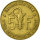 Monnaie, West African States, 5 Francs, 1996, TTB, Aluminum-Nickel-Bronze, KM:2a - Costa D'Avorio