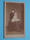 FEMME Enfant - VROUW Kind - WOMAN Child ( CDV Photo August ROMBAUT St. NIKOLAAS Nieuwstraat 60 > Zie / Voir Photo ) ! - Persone Anonimi