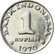 Monnaie, Indonésie, Rupiah, 1970, TTB, Aluminium, KM:20 - Indonésie