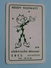 REDDY KILOWATT Uw Elektrische Dienaar EBES ANTWERPEN / JOKER ( Details - Zie Foto's Voor En Achter ) !! - Cartes à Jouer Classiques