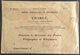 V318 Enveloppe 30x21 « N°636 Petit »Postes, Télégraphes Et Téléphones Chargé Oblitérée Paris RP Caisse 8/7/1942 - Documents Of Postal Services