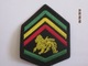 Ethiopia: Patche Sergeant Rank (fancy Or Haile Selassie's Time) - Ecussons Tissu