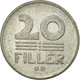 Monnaie, Hongrie, 20 Fillér, 1976, Budapest, TTB, Aluminium, KM:573 - Hongrie