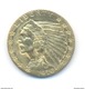 U.S.A. 5 Dollars 1910-D COPY - 5$ - Half Eagles - 1908-1929: Indian Head