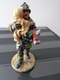 FIGURINE METAL LOURD PEINT - ITALIE SAN GIULIANO 2003 POMPIER EN TENUE DE FEU - Pompiers