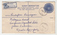 Malaysia Postal Stationery Registered Letter Cover Surat Berdaftar Travelled 1973 Pontian To Kuala Lumpur B190510 - Malaysia (1964-...)
