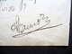 Autografo Anna Maria Bruno(?) Disegno Caricatura Firma Ballerina Danza Mimo - Autres & Non Classés