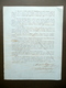 Contratto Impresario Teatrale Massimo Romiti 1° Contrabbasso Cembalo Teatro 1869 - Non Classificati