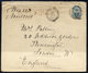 RUSSIA 1895 10 K. Stationery Envelope Used To England From Severnovskaya, Kherson Guberniya - Entiers Postaux