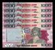 Sierra Leona Leone Lot Bundle 5 Banknotes 1000 Leones 2013 Pick 30b SC UNC - Sierra Leona