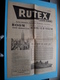 RUTEX October 1954 - Maandblad ( Zie / Voir Photo - Edit. : Impredi Liège ) Folder / Depliant ! - Publicidad