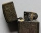 Delcampe - Briquet Ancien Zippo à Essence Bradford Modèle Femme Années 80 - Zippo