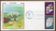 1984 Sea Shells Set FDC 5 Covers SILK - Palau